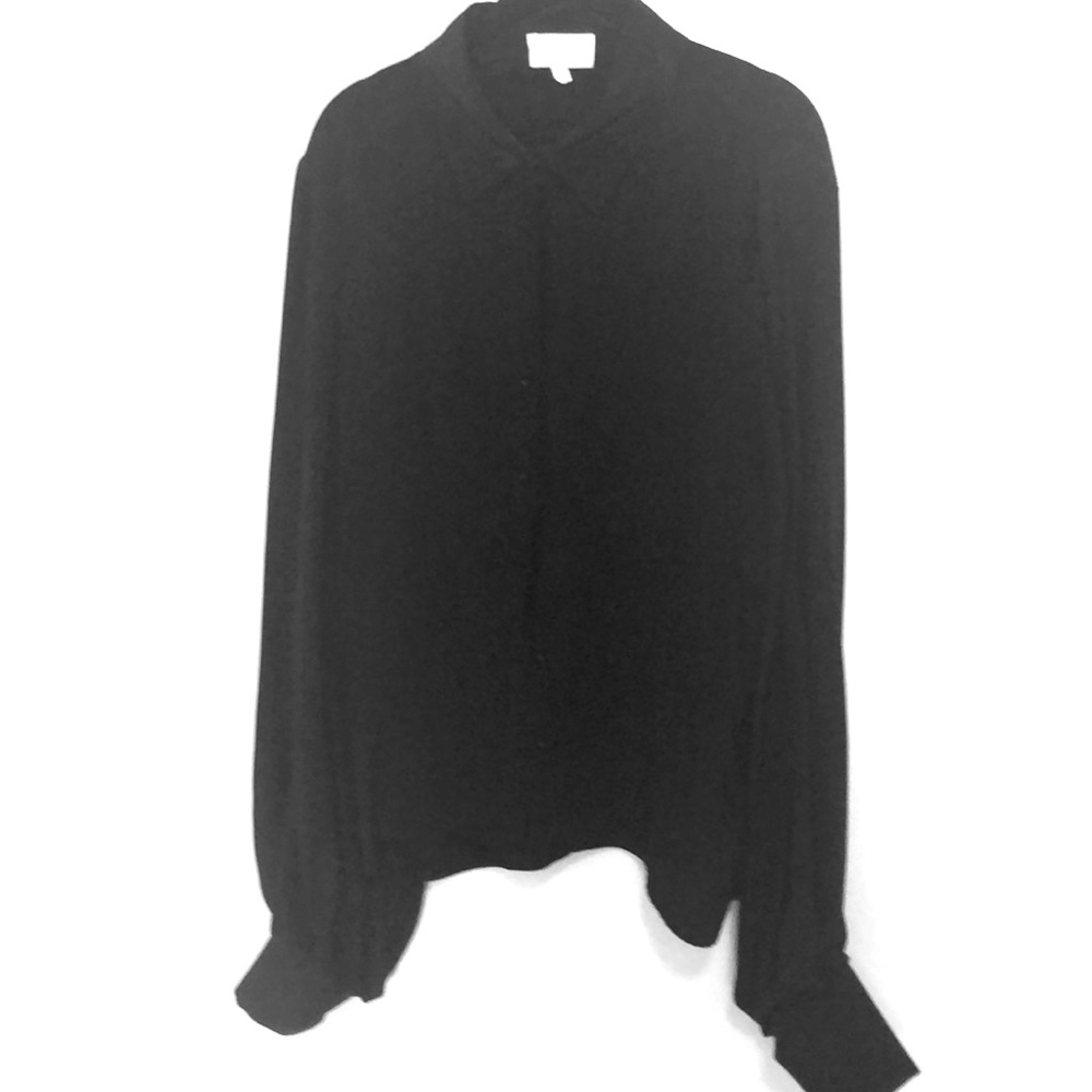 Lexis silk long sleeve blouse